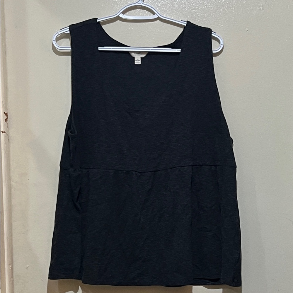 Terra & Sky Black Tank Top